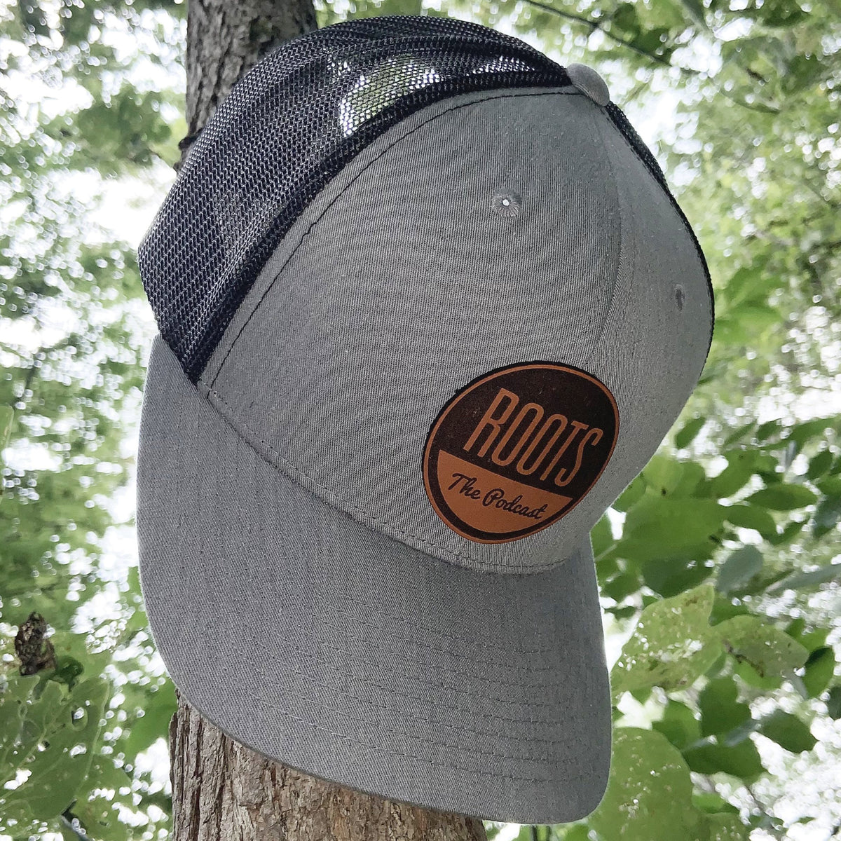 Custom Leather Patch Trucker Hat Richardson 112 Snapback Mapleton Road